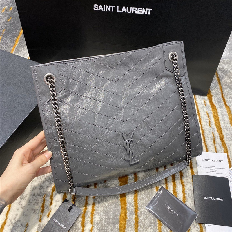 Ysl large niki outlet shopping bag